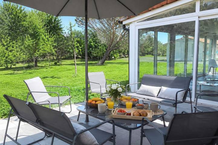 Maison de vacances pour 7 personnes, avec Terrasse et Jardin