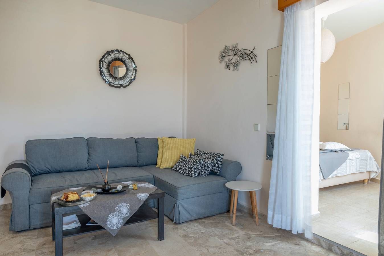 Entire apartment, Nice flat with 2 bedrooms, 2 bathrooms, sea view and sunset in Mirties, Kalymnos
