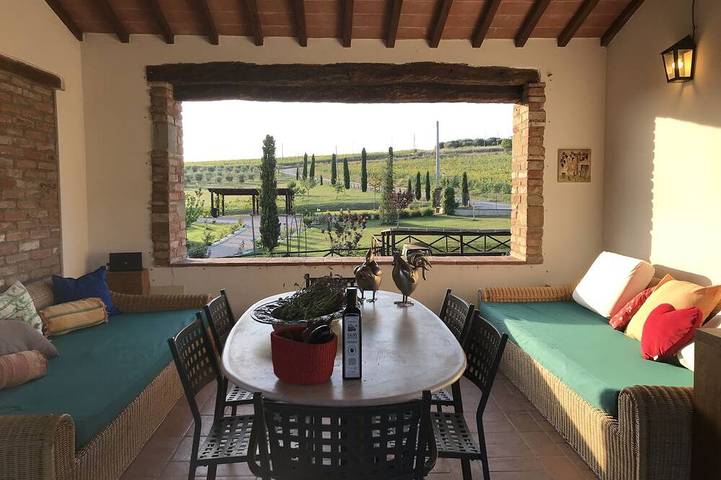 Agriturismo pour 5 personnes, avec piscine et jardin - 1