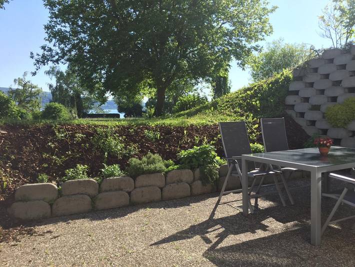 Ferienwohnung für 3 Personen, mit Balkon/Terrasse und Terrasse sowie Seeblick - 1