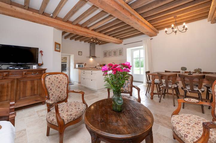 Gîte pour 6 personnes, avec Jardin à Malansac