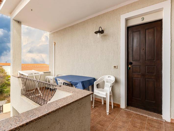 Ferienwohnung für 4 Personen, mit Pool und Garten, mit Haustier