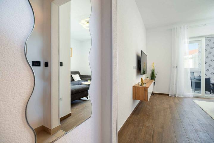 Gîte pour 5 personnes, avec jardin et balcon à Rogoznica - 2