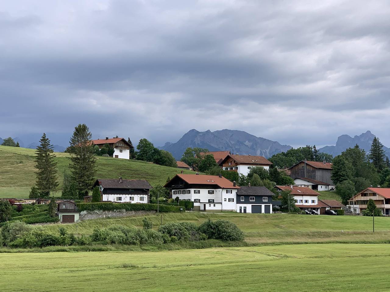 Ferienhaus mit Wintergarten in Hopferau, Bayerisch Schwaben