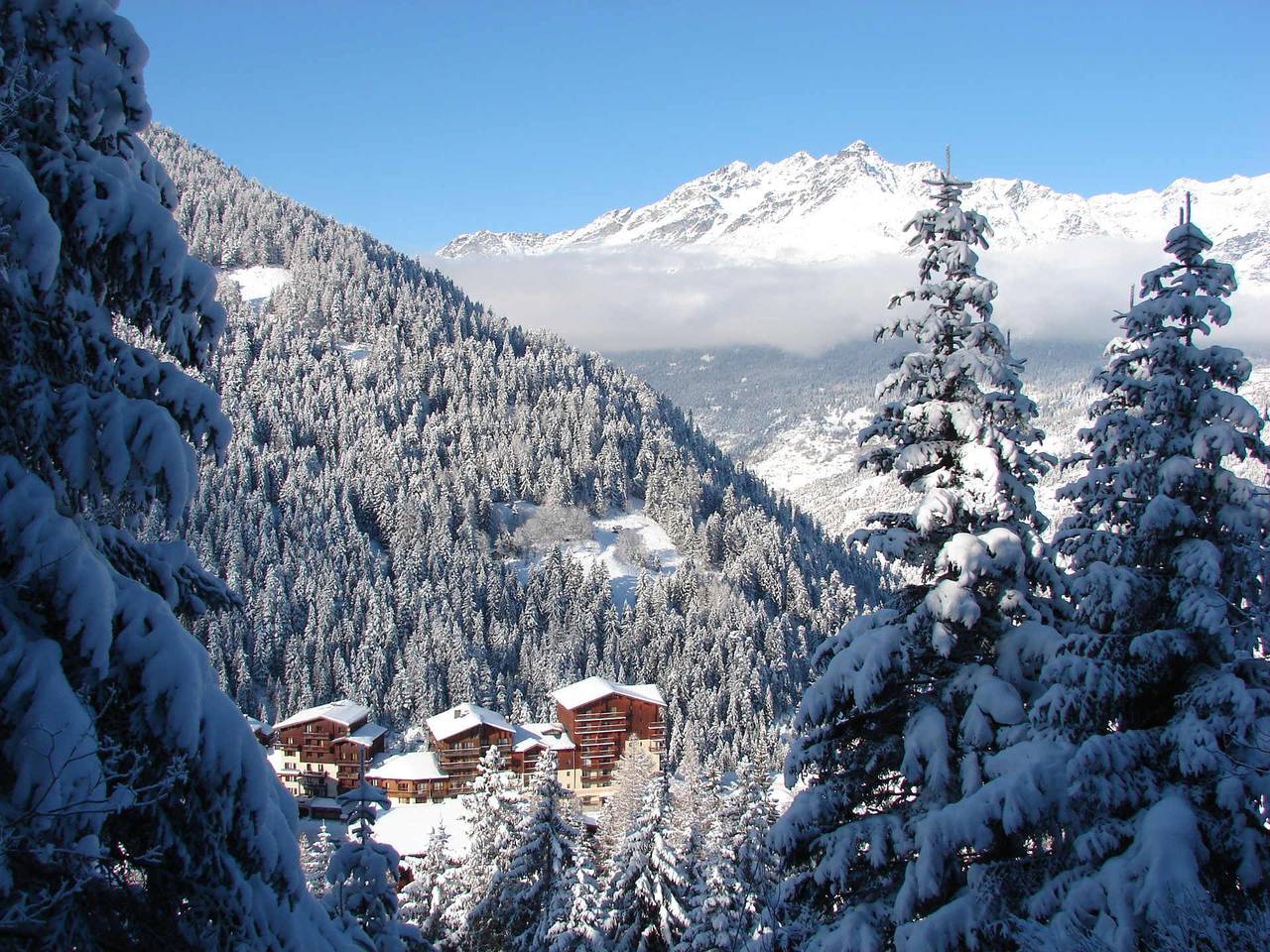 Entire studio, Résidence le Thabor A - Studio sleeping corner 3 people (25) in Valfréjus, Modane