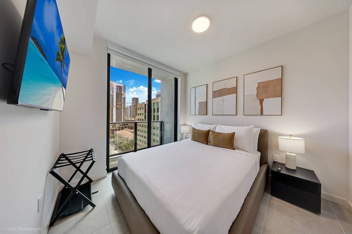 Apartamento entero, Apartamento de vacaciones para 5 personas con balcón in Miami, Florida
