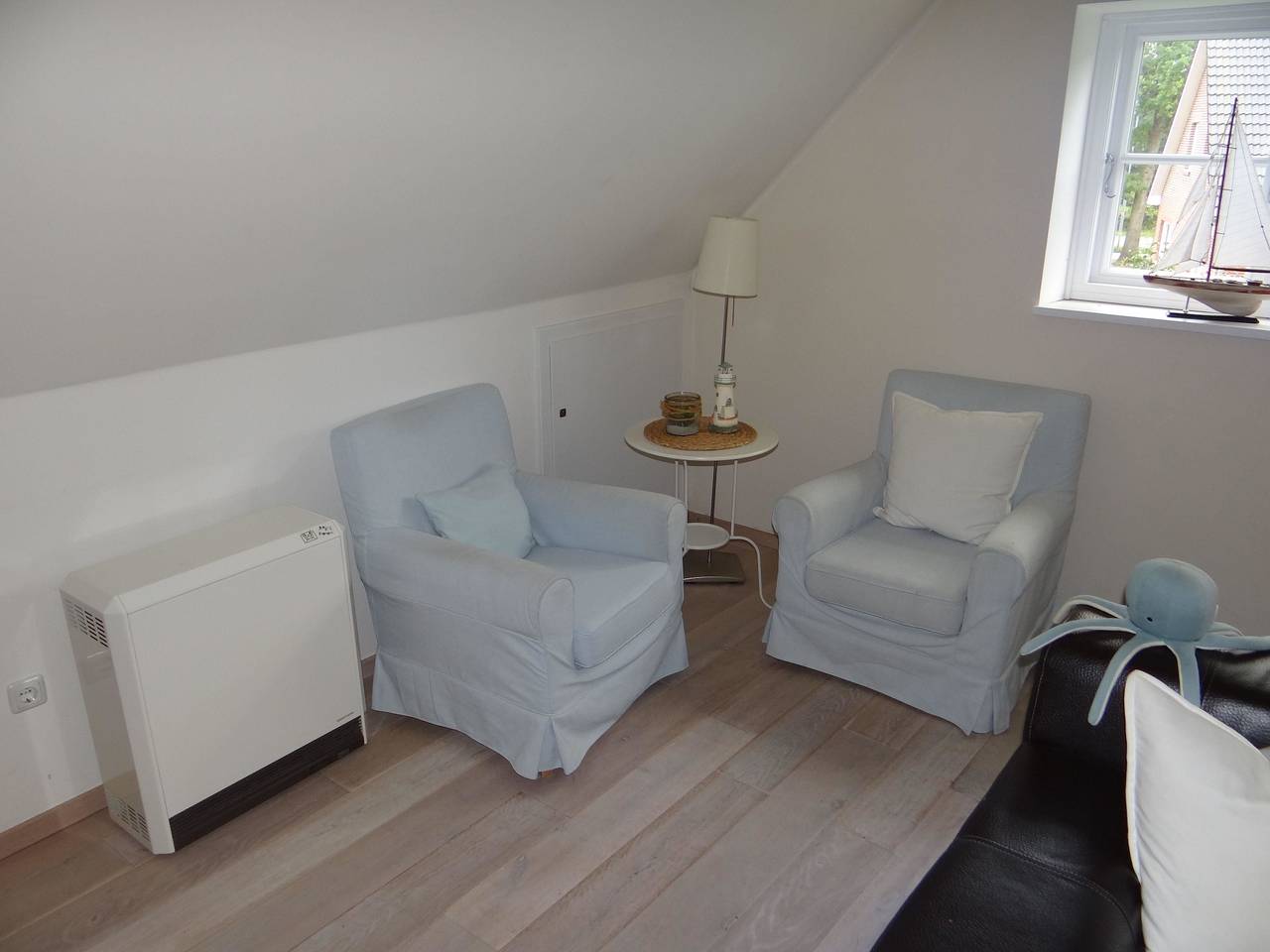 Ganze Ferienwohnung, Ferienwohnung (Dg) im Reetdachhaus im Ort Welt in Welt, Eiderstedt