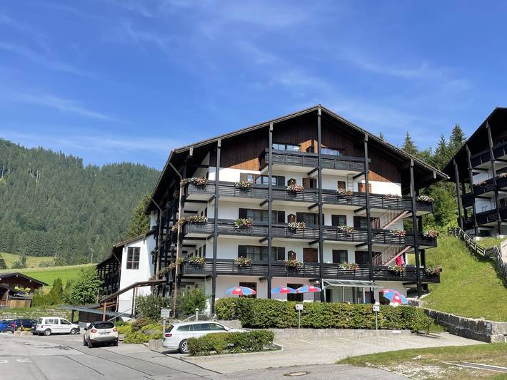 Ferienwohnung für 4 Personen, mit Balkon und Ausblick