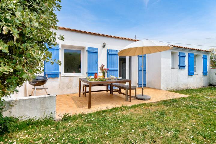 Maison de vacances pour 4 personnes, avec terrasse et jardin à Noirmoutier