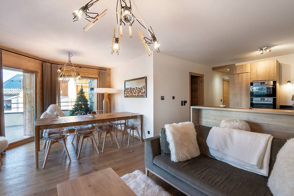 Entire apartment, Charming T4 in Courchevel 1650, near slopes, parking and Wifi in Courchevel 1650 (Moriond), Saint-Bon-Tarentaise