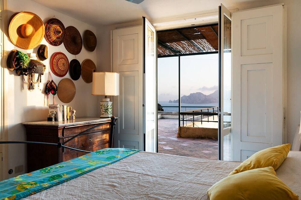 Villa Pisani Atem Mit Blick Auf Die Küste Von Capri Sorrento Amalfi in Marciano, Neapel Provinz