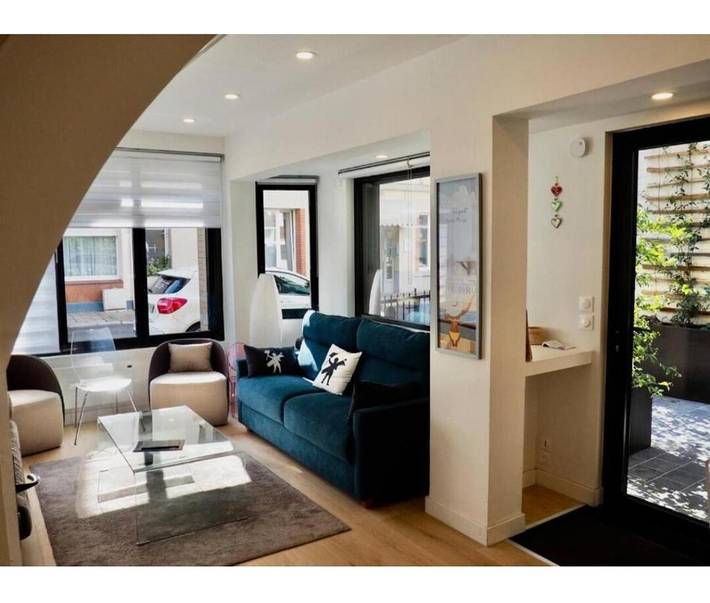 Villa pour 6 personnes, avec terrasse au Touquet-Paris-Plage
