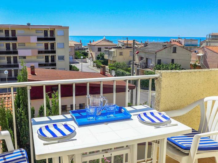 Apartamento para 2 personas, con Balcón en Narbonne Plage