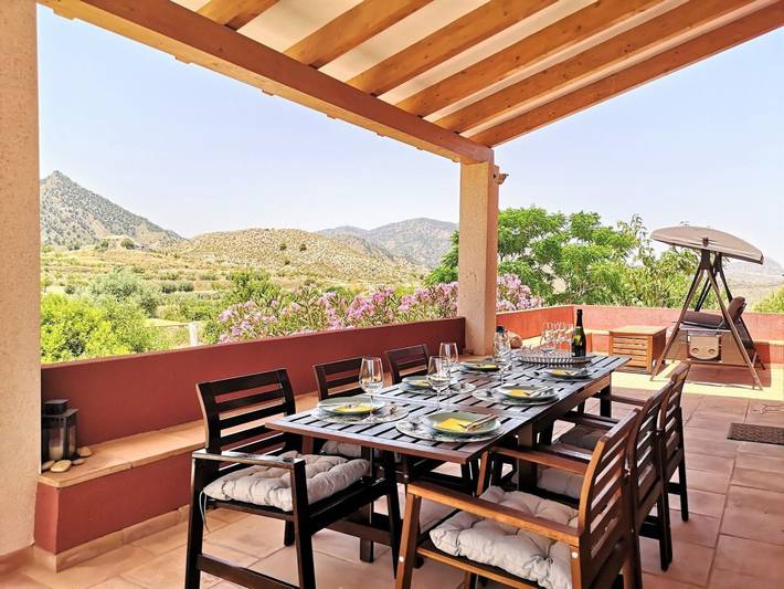 Casa rural para 5 personas, con Terraza y Jardín además de Piscina y Vistas en Lorquí - 2