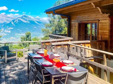 Ferienhaus für 8 Personen, mit Garten in Nendaz