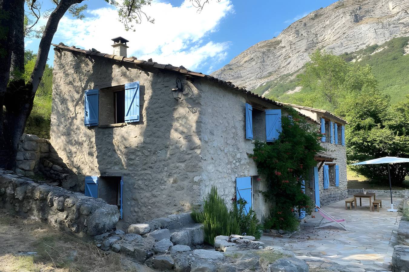 Haus in der Provence in der alten Walkmühle in Entrepierres, Forcalquier und Umgebung