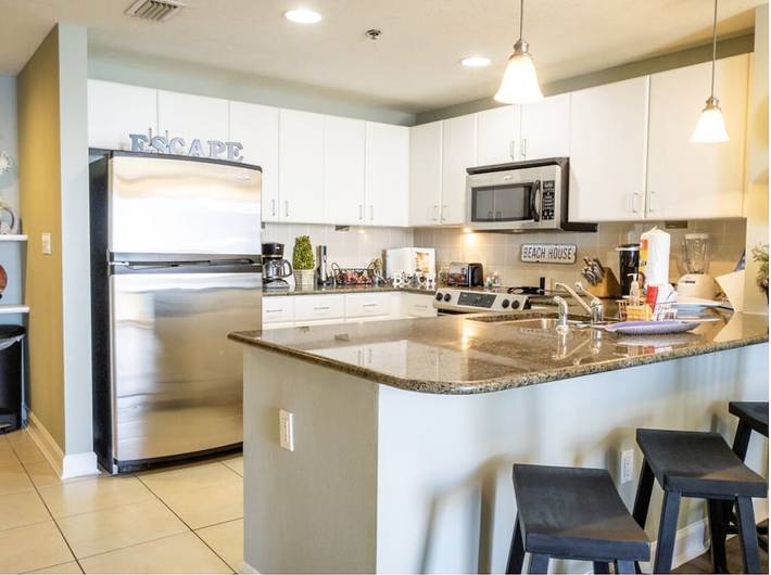 Vacation rental for 8 people, with balcony and hot tub as well as pool in Panama City (Florida)