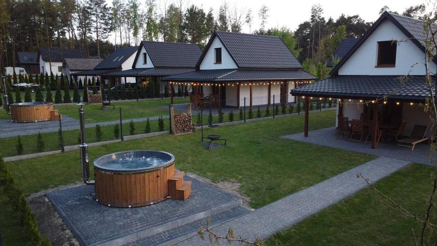 Ferienhaus für 6 Personen, mit Terrasse und Ausblick sowie Garten - 1