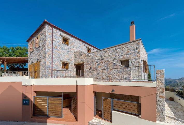 Villa für 3 Personen, mit Ausblick und Garten auf Kreta - 2