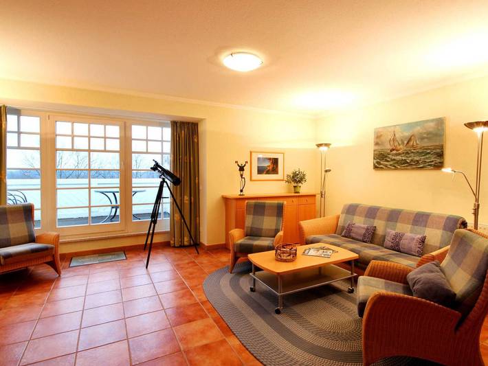 Ferienwohnung für 5 Personen, mit Terrasse und Ausblick, mit Haustier in Binz