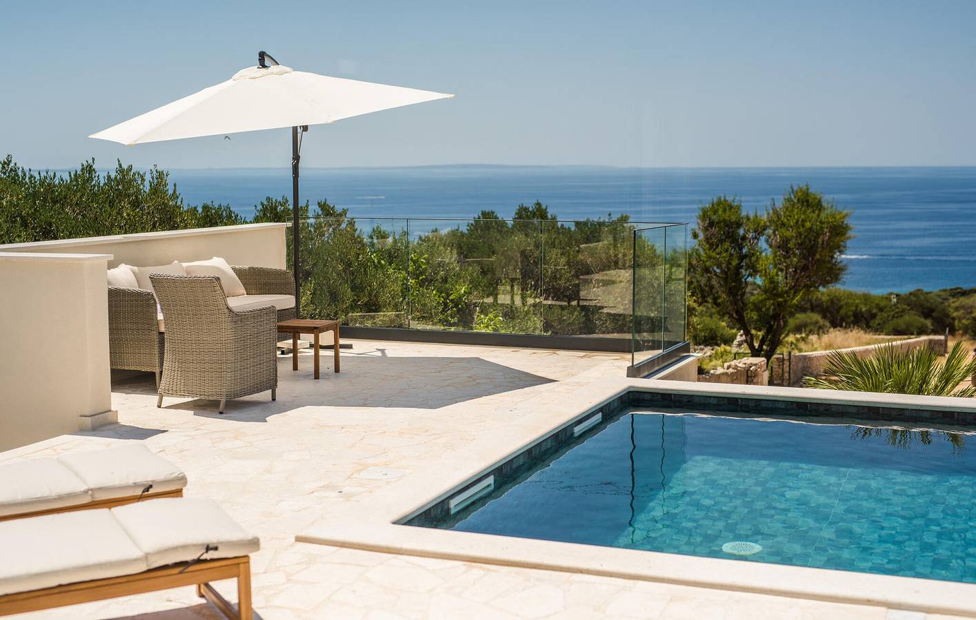 Charming 2BR Apartment with Pool, Terrace, & Close to Stara Novalja in Novalja, Pag Island