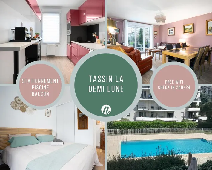 Ferienwohnung für 4 Personen, mit Pool und Balkon - 1