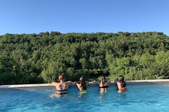 Maison de vacances pour 8 personnes, avec balcon et jardin