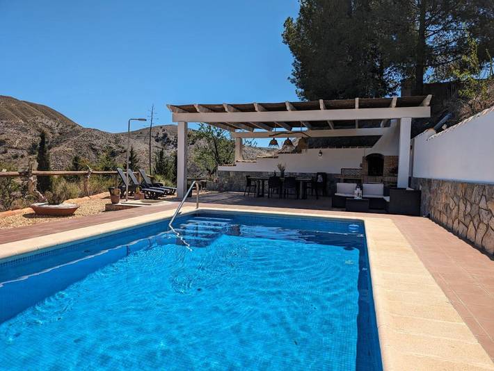 Maison de campagne pour 11 personnes, avec piscine ainsi que jardin et vue, animaux acceptés à Albox - 3