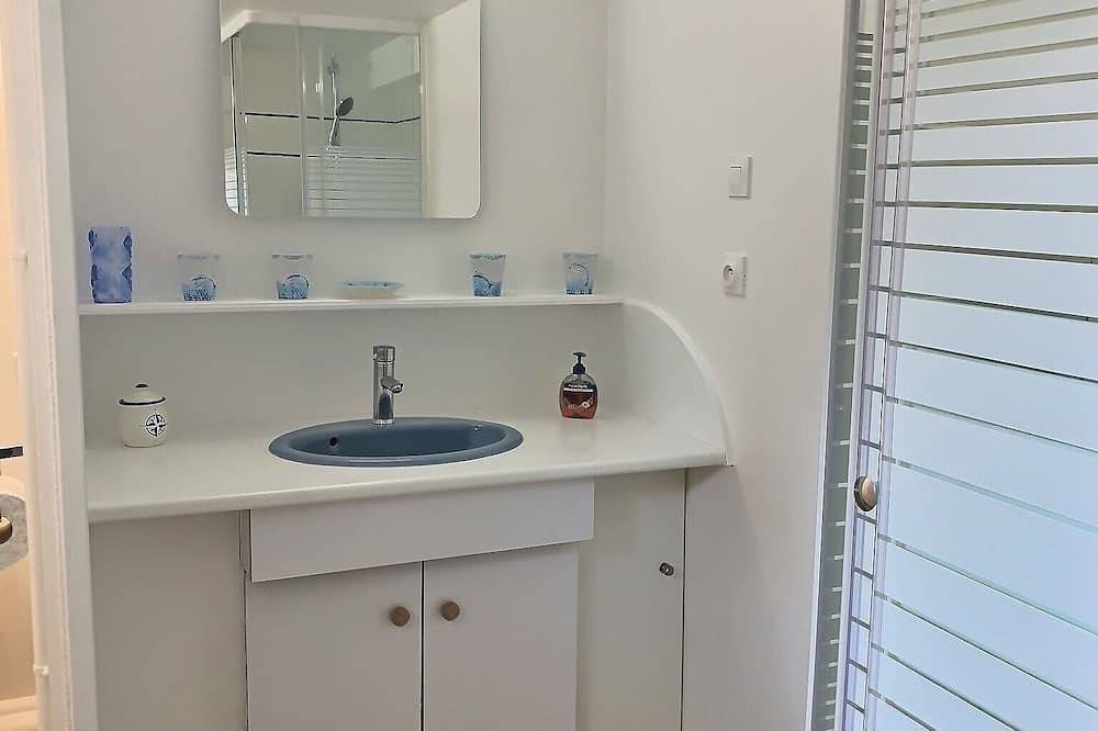 Villa de la plage, front de mer, plage du débarquement, Calvados, Normandie Juno in Bernières-sur-Mer, Région de Caen