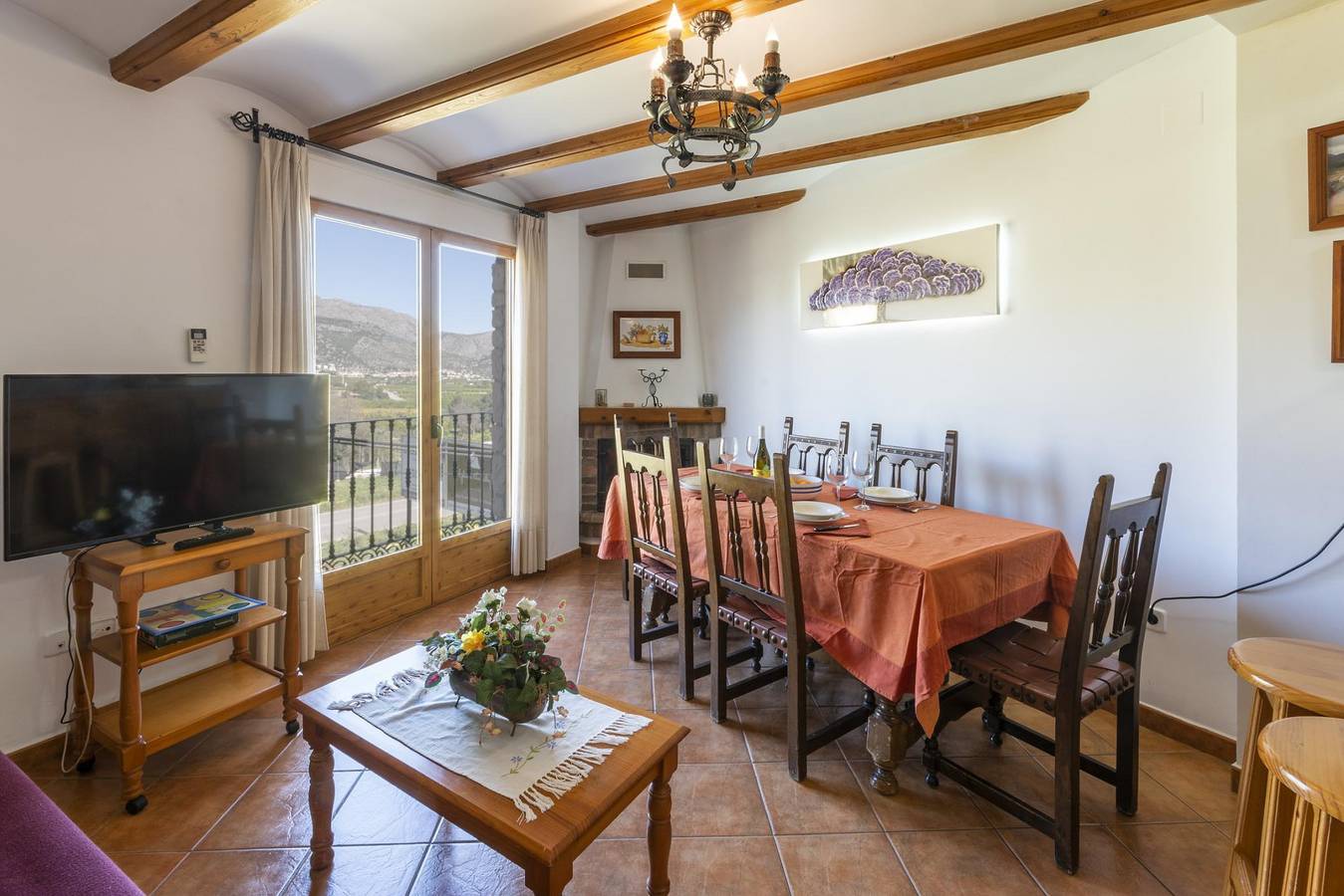 Apartamento vacacional entero, Carrebaix Iv - Apartamento rural con bonitas vistas y Wifi gratis. in Orba, Costa Blanca