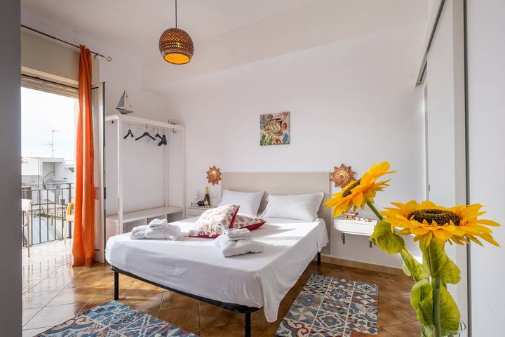 Holiday Home 'Corallo Luxury Room Controvento' with Sea View, Wi-Fi and Air Conditioning in Porto Cesareo, Gulf of Taranto