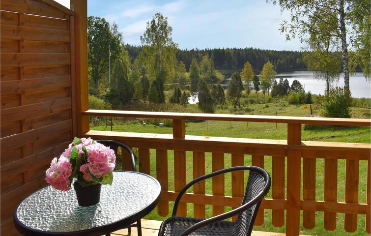 Maison de vacances pour 3 personnes avec vue sur le lac in Finspang, Östergötland