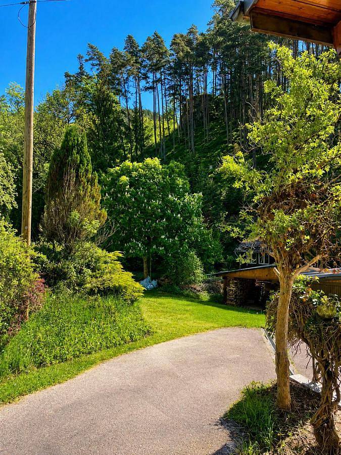 Ferienwohnung für 4 Personen, mit Terrasse und Garten sowie Ausblick