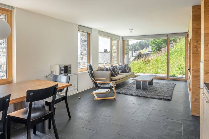 Hütte für 4 Personen, mit Balkon und Balkon/Terrasse sowie Terrasse und Ausblick in Bettmeralp - 4