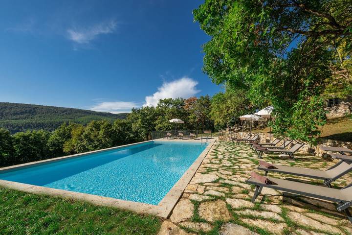 Casa vacanza per 10 persone, con Piscina a San Casciano dei Bagni