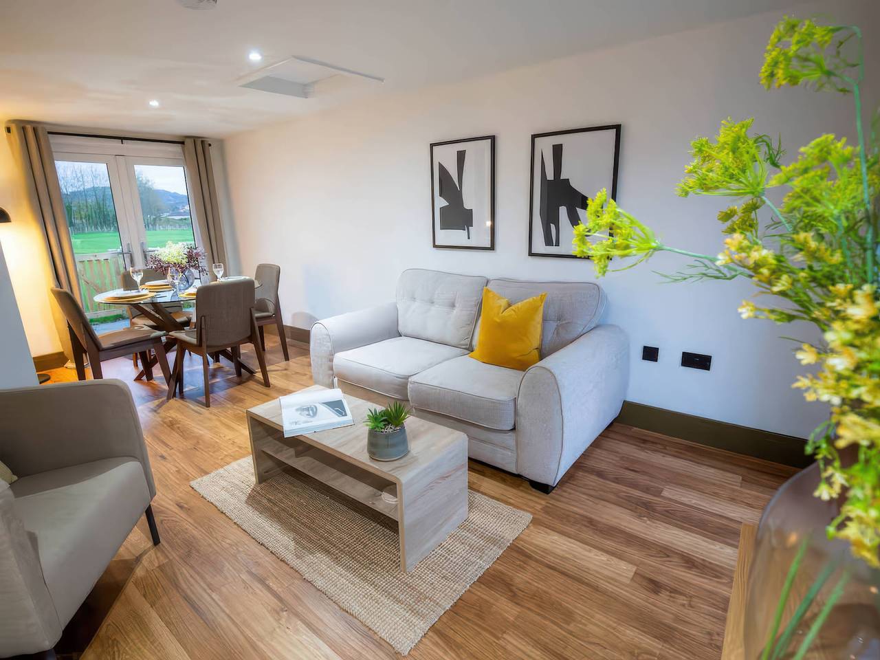 Fir Cottages in Llanrwst, Snowdonia
