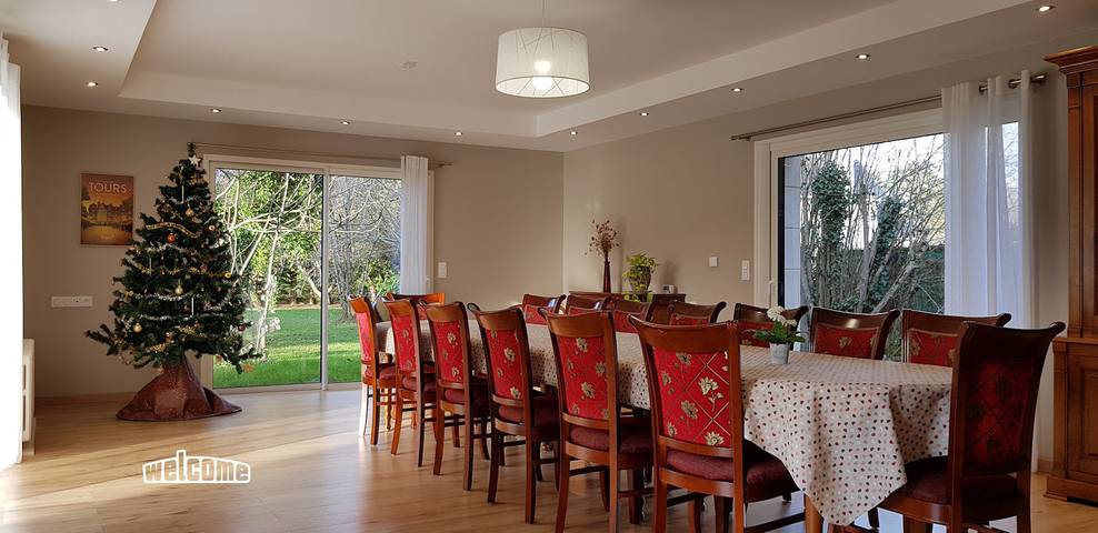 Gîte pour 15 personnes, avec jardin et terrasse près des Châteaux de la Loire - 3