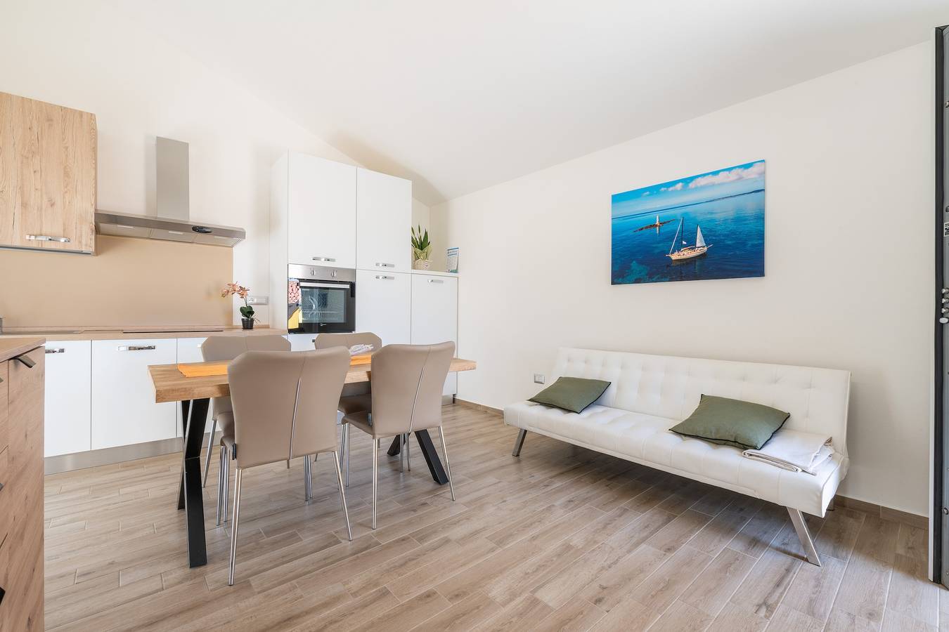 Appartement entier, Appartement 'Casa Vacanze Alba Mar' avec balcon, Wi-Fi et climatisation in Sant'Antioco Ville, Île de Sant'Antioco