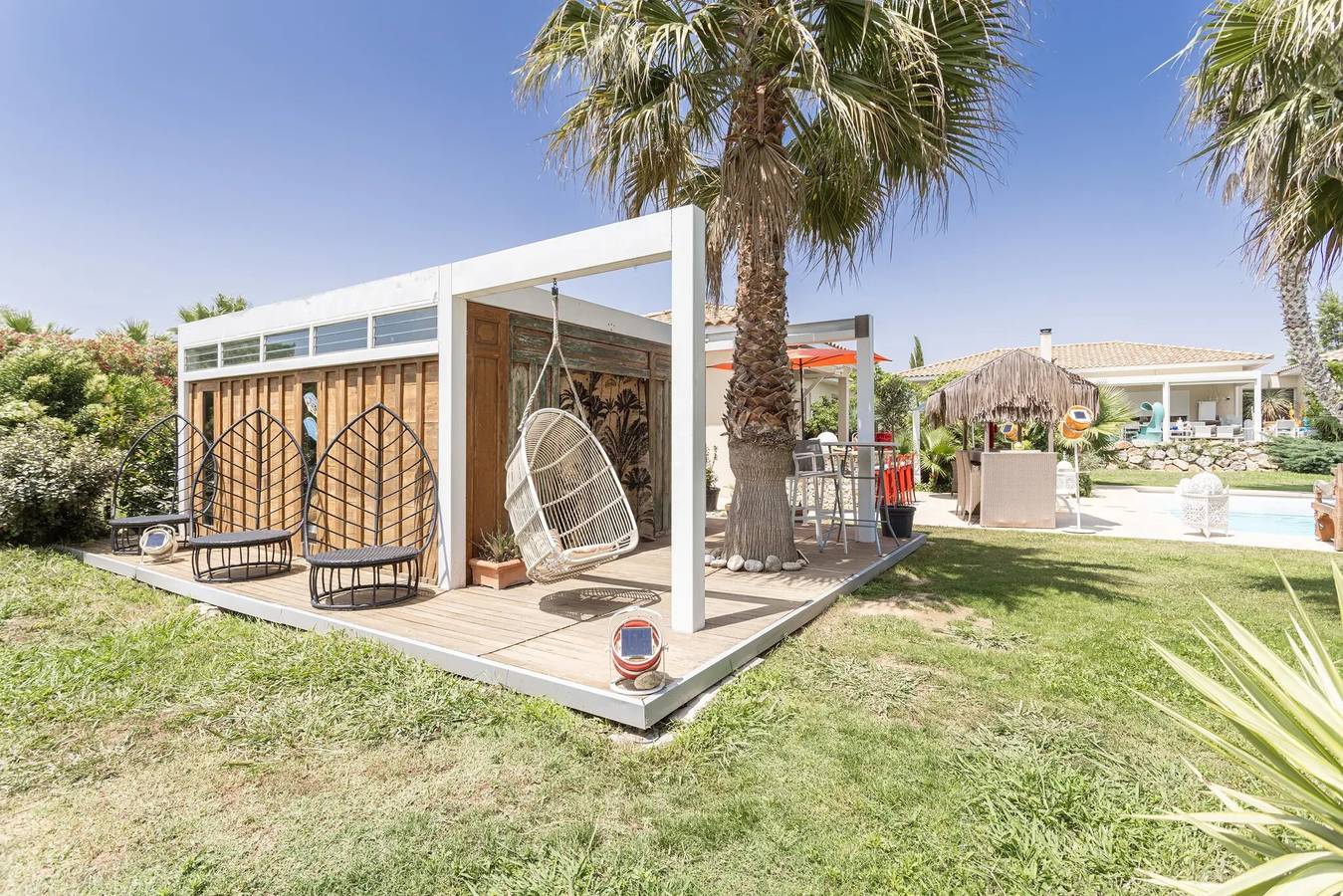 Chambre d'hôte 'Esprit Du Soleil' avec piscine partagée, Wi-Fi et climatisation in Perpignan, Côte méditerranéenne (France)
