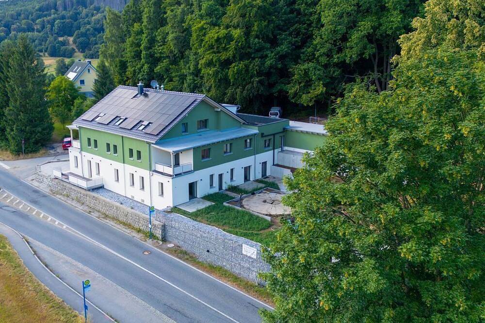 Ganze Wohnung, Wohnung 9, 1 Schlafraum - Ferienwohnungen im Waldhaus Sebnitz in Sebnitz, Elbsandsteingebirge