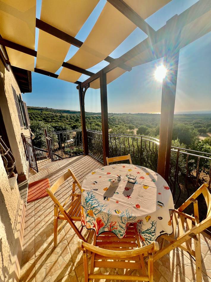 Appartamento per 5 persone, con balcone e giardino, con animali domestici in Sorso