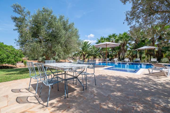 Location de vacances pour 10 personnes, avec jardin à Colònia de Sant Jordi - 3