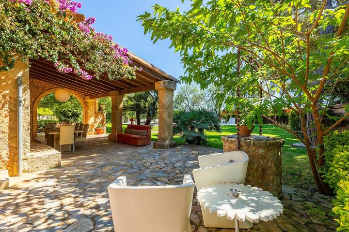 Casa rural 'Es Pouet' con vistas a la montaña, Wi-Fi y aire acondicionado in Biniagual, Binisalem