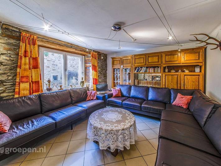 Maison de vacances pour 15 personnes, avec balcon/terrasse ainsi que terrasse et sauna