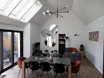Gîte pour 6 personnes, avec jardin et vue à Taulé