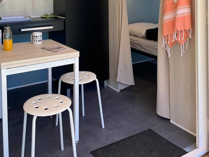 Camping L'Air Marin - Bungalow 4 personnes - Coco Sweet - 1/2 chambres - Dimanche - Non climatisé in Vias Plage, Vias