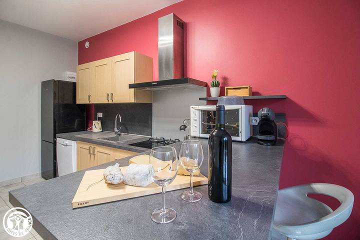 Gîte pour 2 personnes, avec Terrasse et Vue