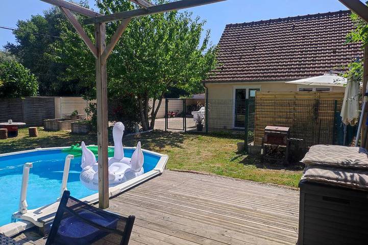 Maison de vacances pour 6 personnes, avec piscine à Coulogne