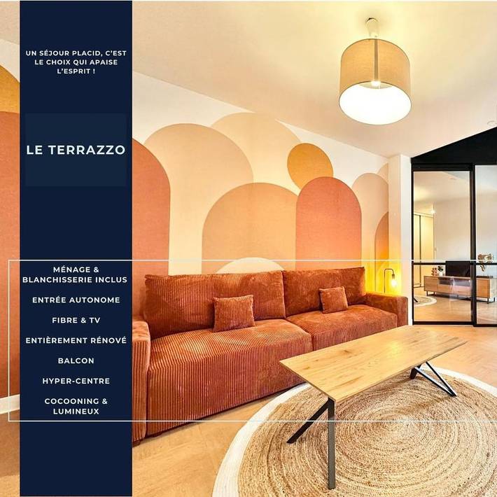 Appartement de vacances pour 4 personnes, avec terrasse