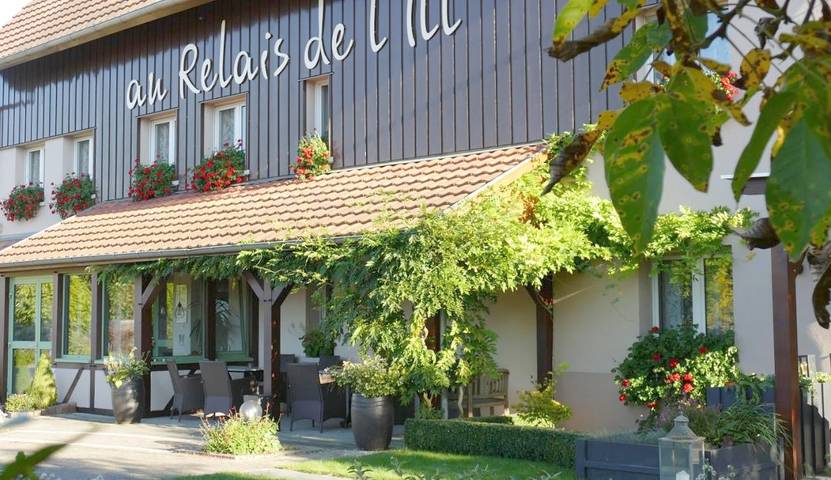 Hôtel pour 2 personnes, avec terrasse et jardin à Sermersheim